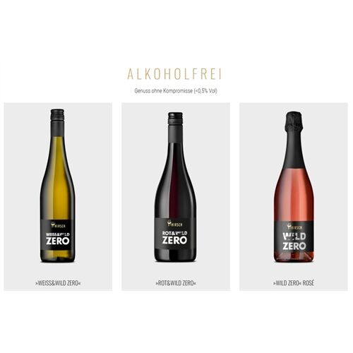 WeinRemise Weinverkostung #ZERO 3x 0,2L weiß/rose'/rot