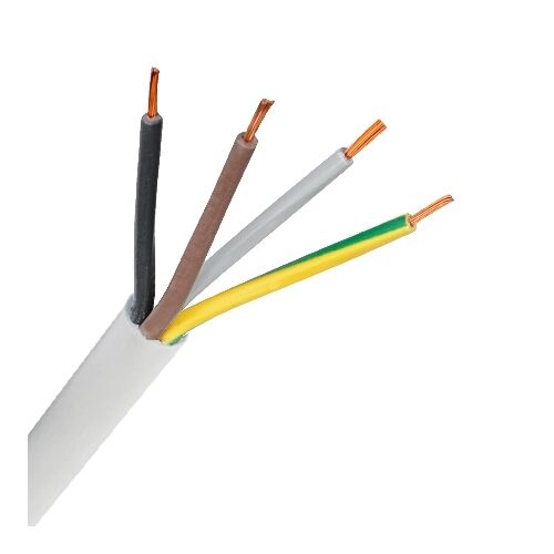 EGB Rundkabel flex. 4x0,75 H03VV-F Schlauchleitung