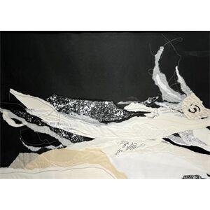 Christian Ewald Wolke 1 "beginnt" Serie "Wolkenzug" Rahmen 50x70cm