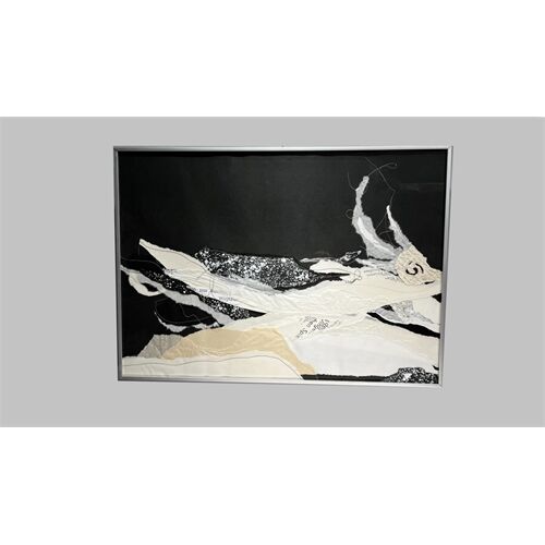 Christian Ewald Wolke 1 "beginnt" Serie "Wolkenzug" Rahmen 50x70cm