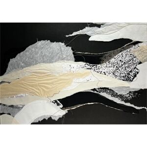 Christian Ewald Wolke 2"schreibt" Serie "Wolkenzug" Rahmen 50x70cm