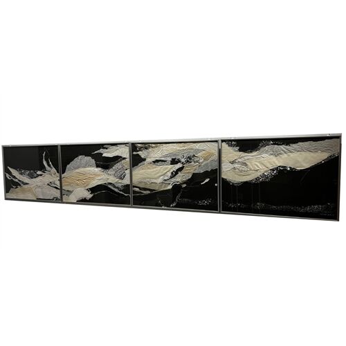Christian Ewald Wolke 2"schreibt" Serie "Wolkenzug" Rahmen 50x70cm