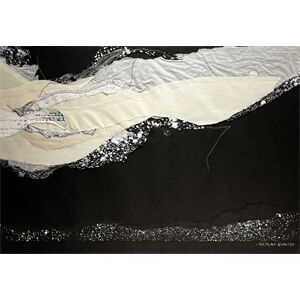 Christian Ewald Wolke 4 "endet" Serie "Wolkenzug" Rahmen 50x70cm