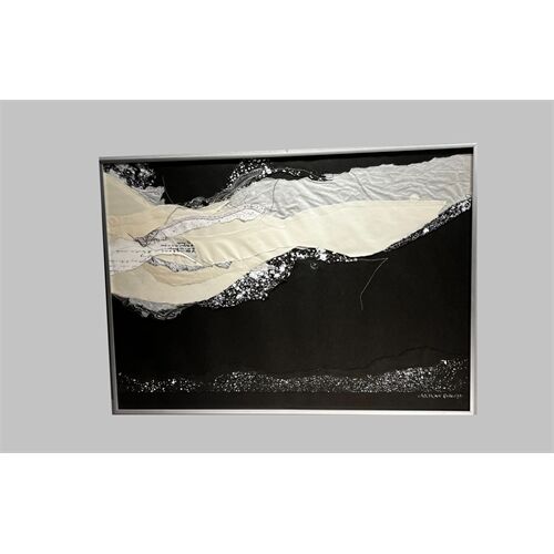 Christian Ewald Wolke 4 "endet" Serie "Wolkenzug" Rahmen 50x70cm