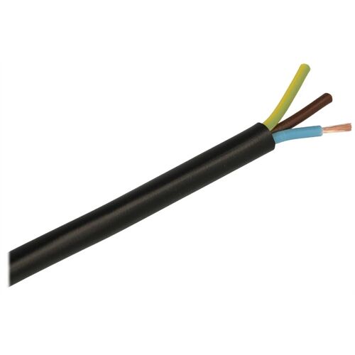 elmat Rundkabel flex. 3x0,75 H03VV-F Schlauchleitung