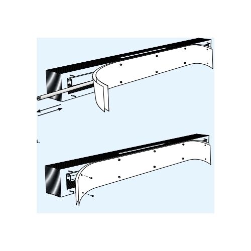 BELUX Polyestervlies one by one 34 Mittel 1900x200Pendel