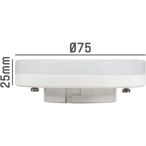 Sylvania LED GX53 5W 470LM 3000K 120° D=75mm H=25mm