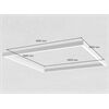 Lightnet Matric 55-A3 Lichtsystem 1600x1600 H=75 3000K opal