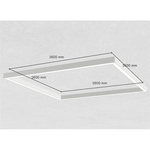 Lightnet Matric 55-A3 Lichtsystem 1600x1600 H=75 3000K opal