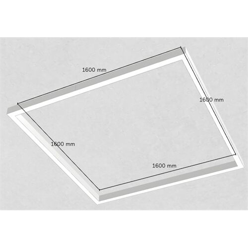 Lightnet Matric 55-A3 Lichtsystem 1600x1600 H=75 3000K opal