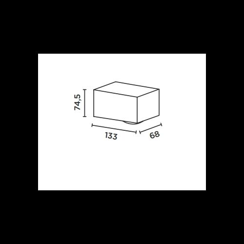 IP44.de como one 3000K 6W/300lm Up ODER Down