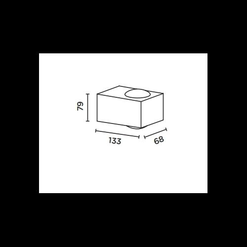 IP44.de Como one 2700K 6W/276lm Up oder Down