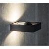 IP44.de Wandleuchte -pip- Strahler 240° drb. LED 6W 3000K