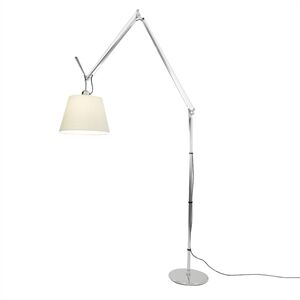 Artemide TOLOMEO MEGA Alu , Dimmer, Standfuß, mit Schirm