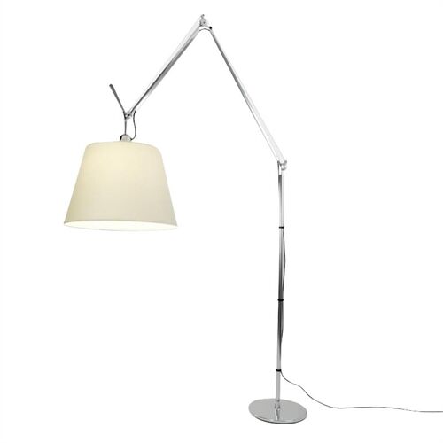 Artemide TOLOMEO MEGA Alu , Dimmer, Standfuß, mit Schirm