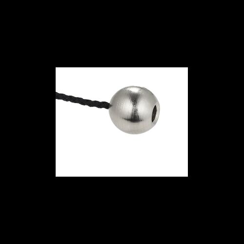 TECNOLUMEN Zugschnur 20cm & Kugel nickel für Wagenfeldleuchte
