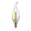 SIGOR 4,5W Kerze Fila Windstoß klar E14 470lm 2700K dim