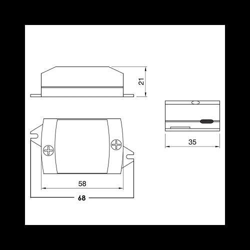 ARDITI LED-Netzgerät Konst.-Spannung 24V 7,2W/Strom 350mA