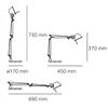 Artemide TOLOMEO MICRO Body und Fuß, Fassung E14 LED