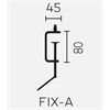 BELUX Tischklemme FIX-A für LIFTO / SCOPE max70mm