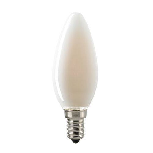 SIGOR 2,5W LED-FILAMENT KERZE MATT E14 2700K DIM