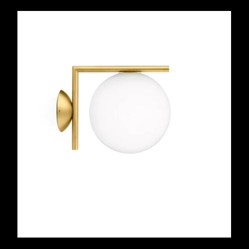 FLOS Wand/Deckenleuchte -IC Lights 1- E14 LED Opalglas