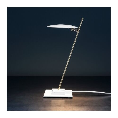 Catellani&Smith Tischleuchte Lederam T1 LED 10W Dim-Disc/Stab/Base