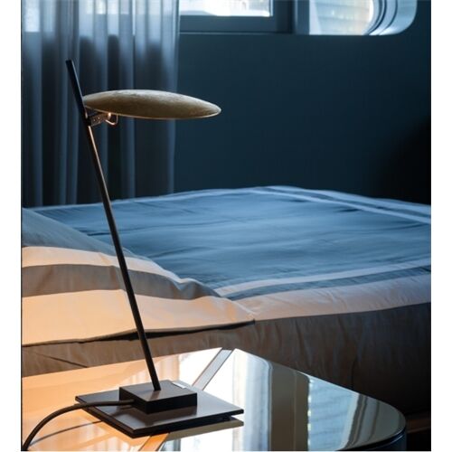 Catellani&Smith Tischleuchte Lederam T1 LED 10W Dim-Disc/Stab/Base