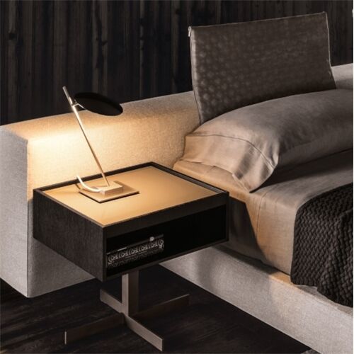 Catellani&Smith Tischleuchte Lederam T1 LED 10W Dim-Disc/Stab/Base