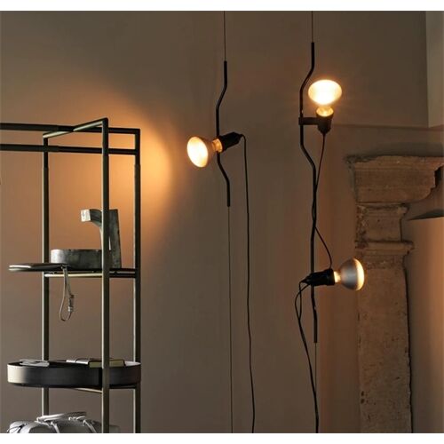 FLOS Deckendrahtseilleuchte PARENTESI höhenvst. Dimmer