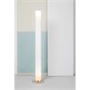 FLOS Stehleuchte STYLOS ,2 x E27 Acrylrohr weiß, Sockel