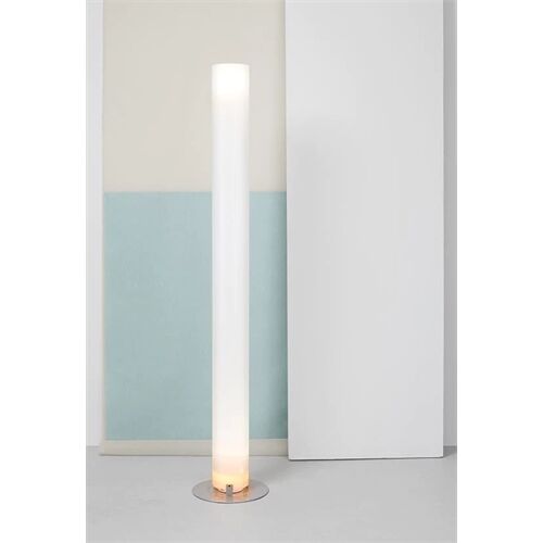 FLOS Stehleuchte STYLOS ,2 x E27 Acrylrohr weiß, Sockel