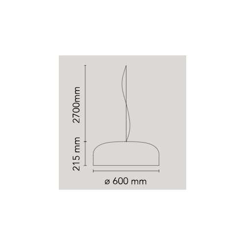 FLOS Pendelleuchte SMITHFIELD S, direktes Licht, 4xE27