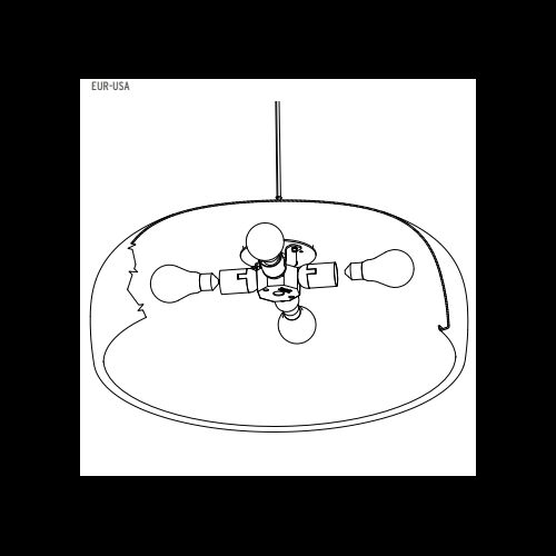 FLOS Pendelleuchte SMITHFIELD S, direktes Licht, 4xE27