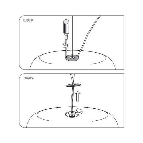 FLOS Pendelleuchte SMITHFIELD S, direktes Licht, 4xE27