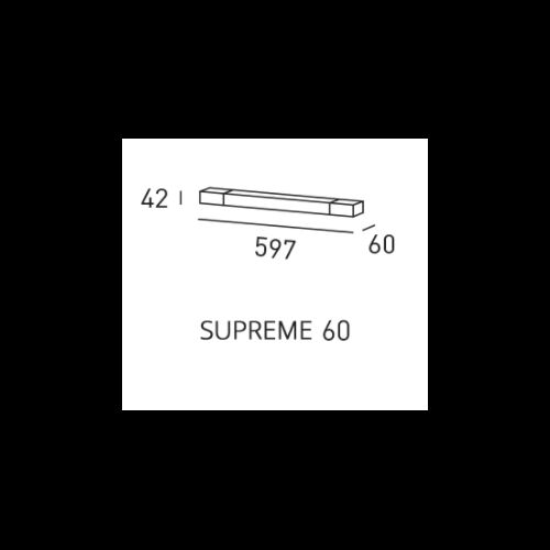 DLS Spiegelleuchte SUPREME 60 LED 10W 3000K 1305lm