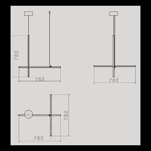 FLOS Pendel COORDINATES S1