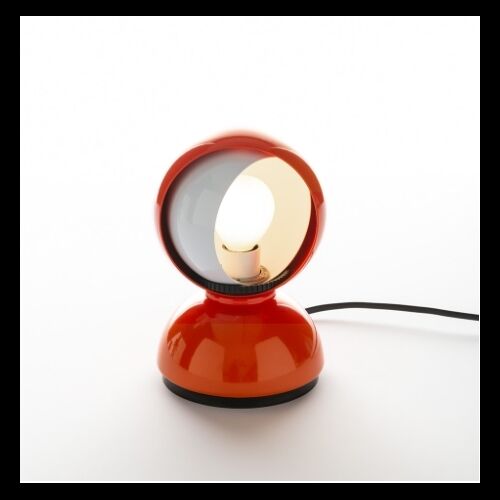 Artemide Tischleuchte ECLISSE -E14 Design1967 drehb./Metall