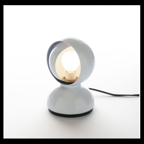 Artemide Tischleuchte ECLISSE -E14 Design1967 drehb./Metall