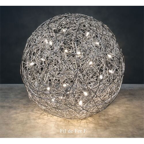 Catellani&Smith Bodenleuchte Fil de Fer F 10xLED G4 1,5W m. Dimmer