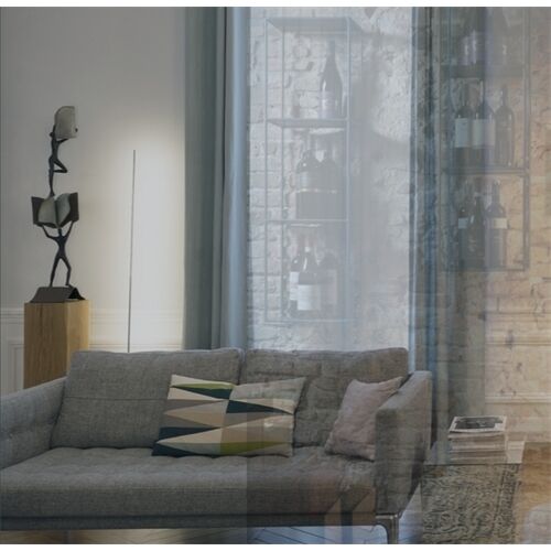 Catellani&Smith Stehleuchte Light Stick F 10x1W LED mit Dimmer