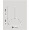 FLOS Pendelleuchte Skygarden Small 8W 2700K 900lm