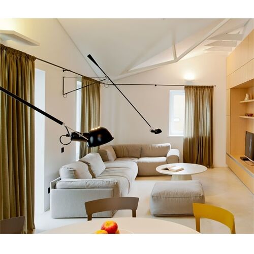 FLOS Schwenkarm Wandleuchte -265 CHROMATICA- E27