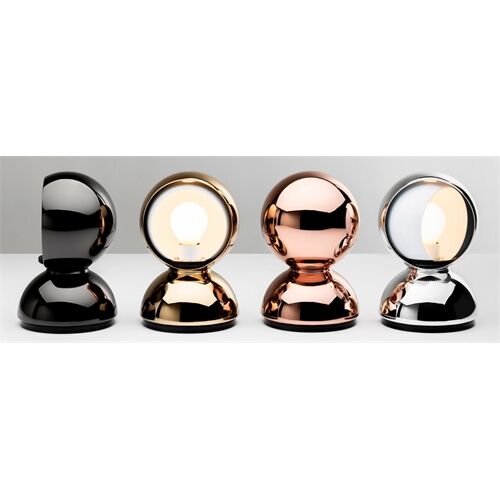 Artemide Tischleuchte ECLISSE -E14 Design1967 drehb./Metall