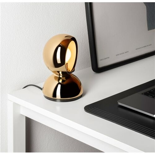 Artemide Tischleuchte ECLISSE -E14 Design1967 drehb./Metall