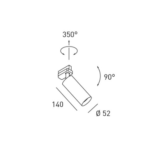 DLS 3- REED S 10W 50° DTW 1800-3000K 30-980Lm PhasDim