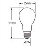 FLOS Leuchtmittel Zerodue 21W E27 2452lm 3000K CRI80 Dimmbar 133x65
