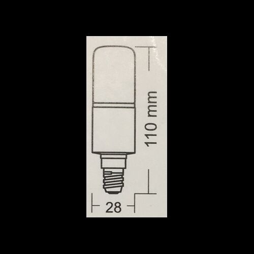 FLOS Leuchtmittel RöhrenLED E14 10W 2700 800Lm L110 D28 dimmbar