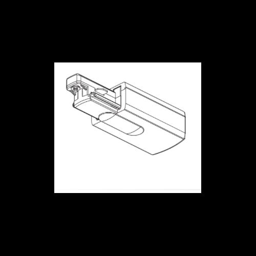 NORDIC*ALUMINIUM 1~ ENDEINSPEISER Schutzleiter Links L55,B30,H20mm