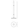 IP44.de AkkuTischleuchte GLIM 0,2W 10lm IP44 Aluguss/Lack